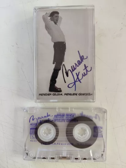 Burak Kut – Nereden Geldim, Nerelere Gideceğim  - 1995 Almanya Basım  Kaset Albüm/ Destan Müzik