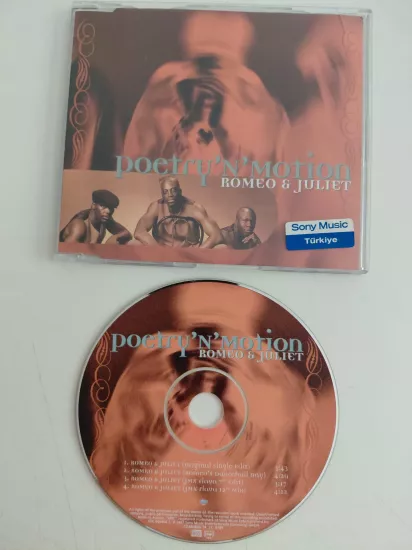 Poetry ’N’ Motion  – Romeo & Juliet -  1997  Avrupa  Basım - CD Maxi-Single