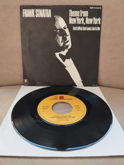 Frank Sinatra – Theme From New York, New York  - 1980  Belçika Basım 45 lik Plak