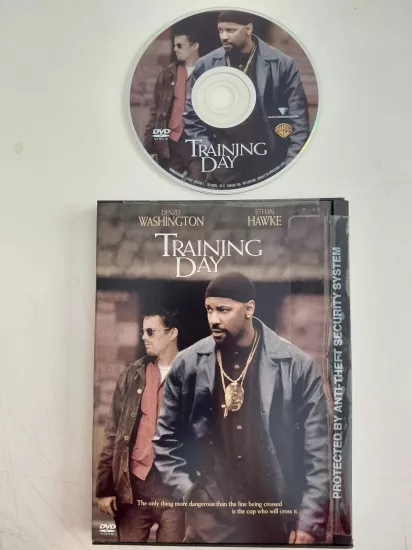 TRAINING DAY - Denzel Washington /Ethan Hawke - DVD Film (Snapcase) /1. Bölge-Türkçe altyazı yoktur