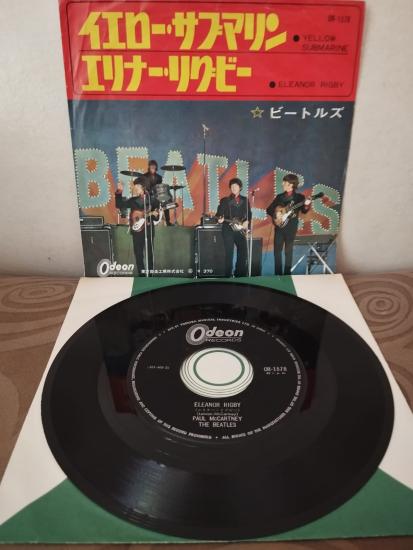 The Beatles  -  Yellow Submarine / Eleanor Rigby - 1966 Japonya  Basım 45lik Plak