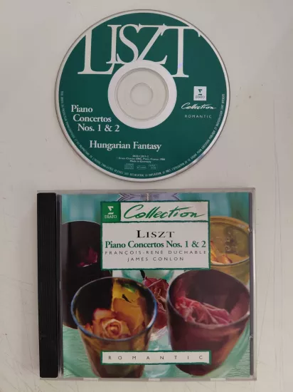 Liszt: Piano Concertos Nos. 1 & 2  -  Almanya Basım  CD Albüm