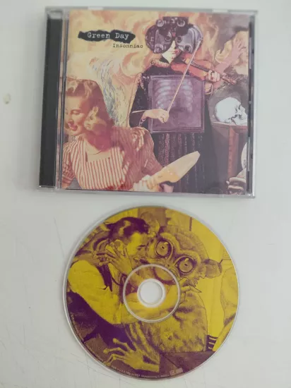 Green Day  –  Insomniac - 1995  Avrupa Basım - CD Albüm