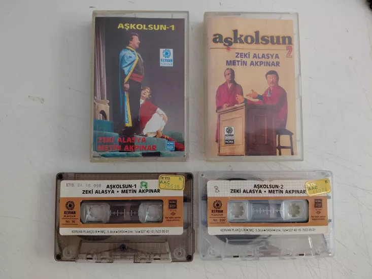 Zeki Alasya, Metin Akpınar – Askolsun 1/2 -  Türkiye Basım  Kaset 