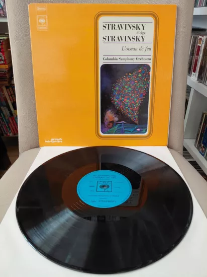 Stravinsky - Stravinsky Dirige Stravinsky : L’Oiseau De Feu  - 1973  Fransa  Basım Albüm - LP Plak