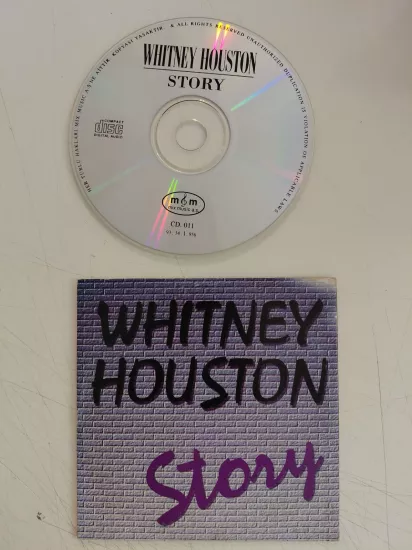 Whitney Houston Story  - 19934 Türkiye Basım  CD Albüm