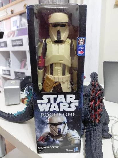 STAR WARS  - Rogue One / Shoretrooper  - Boy : 30 cm /12 inch (Figür)/ Açılmamış Ambalajlı