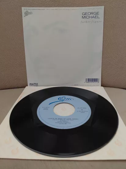 George Michael  – Father Figure - 1988  Japonya Basım 45’lik Plak