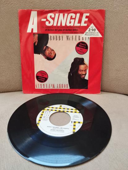 Bobby McFerrin – Don’t Worry - Be Happy!  - 1988 Almanya Basım 45lik Plak