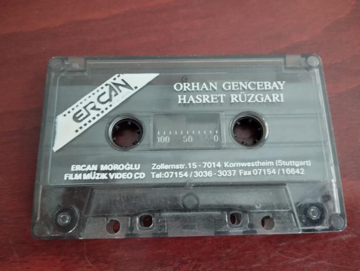 Orhan Gencebay – Hasret Rüzgarı - 1991  Almanya Basım  Nadir Kaset / Ercan -Kapaksız