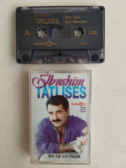 İbrahim Tatlıses ‎–  Ben Aşk İçin Ölürüm  -   Almanya Basım  Kaset / Türküola