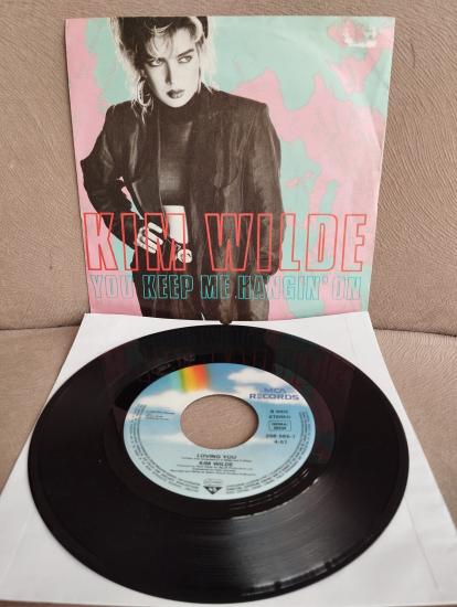 Kim Wilde – You Keep Me Hangin’ On - 1986  Almanya Basım 45 LİK PLAK