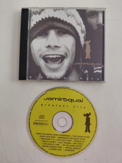 Jamiroquai  – Greatest Hits  - 1996  İngiltere  Basım -  CD  Albüm