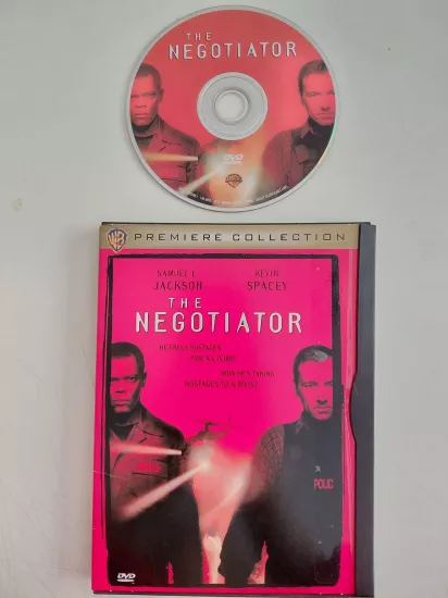 The Negotiator (Samuel L. Jackson - Kevin Spacey) - DVD Film (Snapcase) /1. Bölge-Türkçe altyazı yoktur