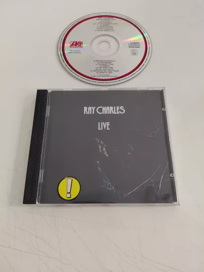 Ray Charles  – Live – 1987  Almanya Basım - CD Albüm