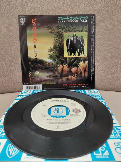 FLEETWOOD MAC  -  Big Love  -  1987 Japonya Basım 45’lik Plak