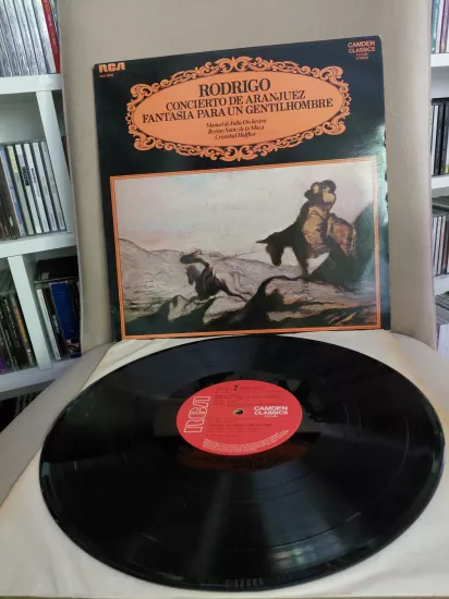 Rodrigo -  Concierto De Aranjuez / Fantasia Para Un Gentilhombre - 1975 İngiltere Basım Albüm LP Plak