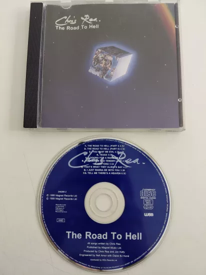 Chris Rea  –  The Road To Hell -  1989   Avrupa Basım - CD Albüm
