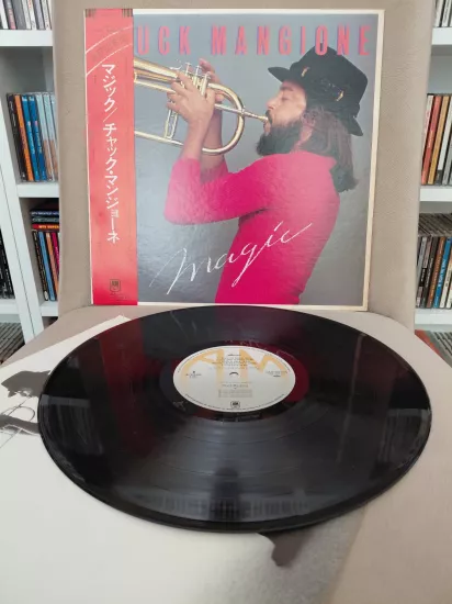 Chuck Mangione  –  Magic  - 1980  Japonya Basım LP Plak / Obili