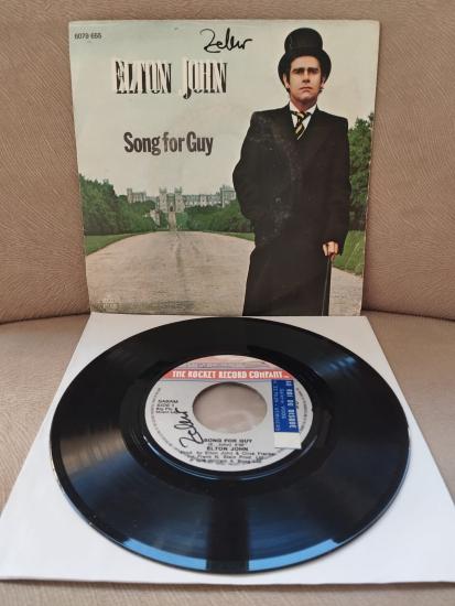 Elton John – Song For Guy - Lovesick -1978 HOLLANDA BASIM 45 LİK PLAK