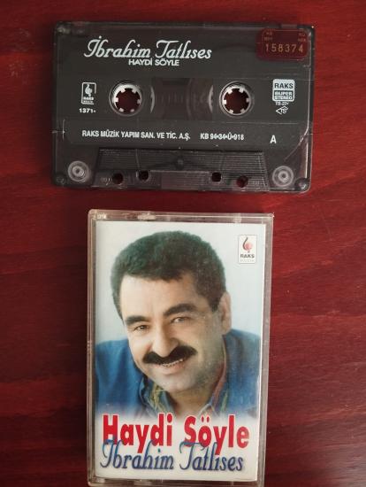 İbrahim Tatlıses – Haydi Söyle  -  1994 Türkiye Basım Kaset Albüm