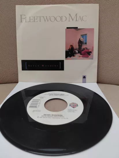 FLEETWOOD MAC  -  Seven Wonders  -  1987 USA Basım 45’lik Plak
