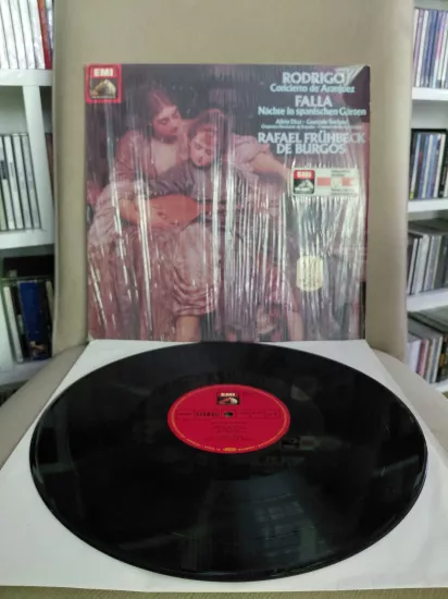 Rodrigo / Falla  – Concierto De Aranjuez / Nächte In Spanischen Gärten  - Almanya Dönem Basım Albüm LP Plak