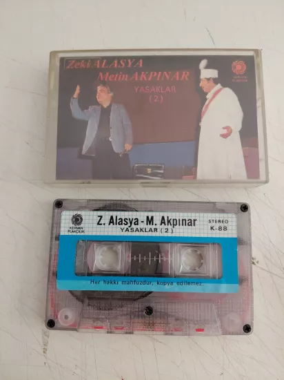 Zeki Alasya, Metin Akpınar – Yasaklar 2 -  Türkiye Basım  Kaset