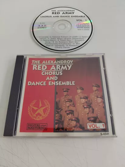 The Alexandrov Red Army Chorus And Dance Ensemble  – Vol. 1 – Kanada Basım - CD Albüm