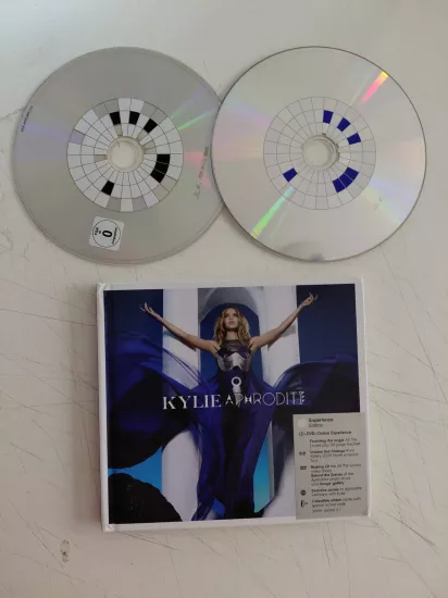 Kylie  – Aphrodite – 2010 Avrupa Basım - CD Albüm+ DVD, DVD-Video, NTSC