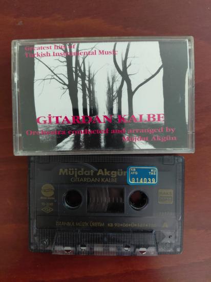 Müjdat Akgün – Gitardan Kalbe  - 1993 Türkiye Basım Kaset Albüm