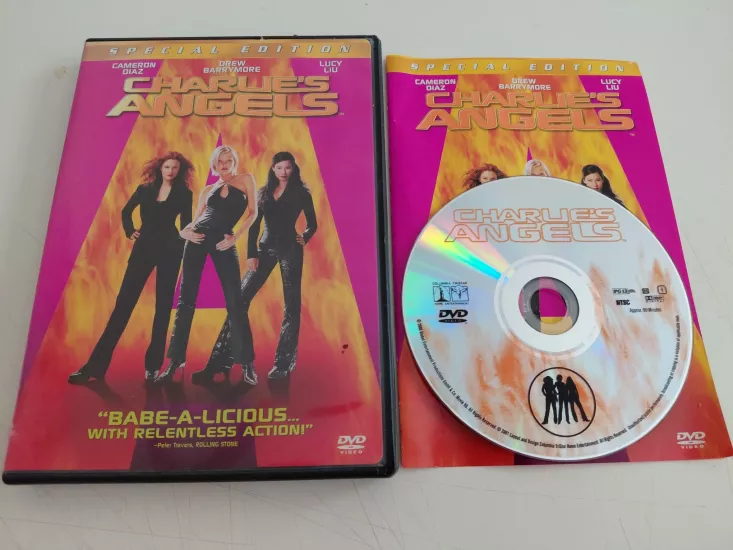 Charlie’s Angels ( Charlie’nin Melekleri) - DVD Film (Snapcase) /1. Bölge-Türkçe altyazı yoktur