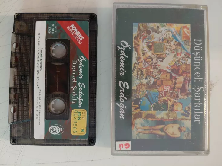 Özdemir Erdoğan – Düşünceli Şarkılar-1990Türkiye Basım  Kaset Albüm