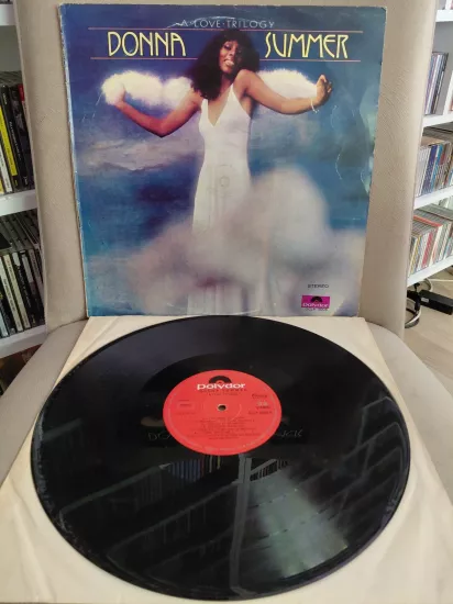 Donna Summer  –  A Love Trilogy - 1976  Türkiye Basım Albüm - LP Plak