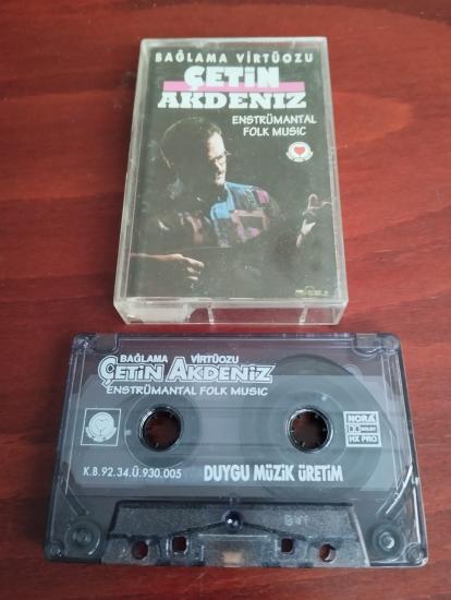 Bağlama Virtüozu Çetin Akdeniz – Enstrümantal Folk Music / 1995 Türkiye Basım Kaset