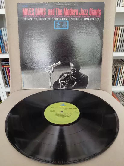 Miles Davis  – Miles Davis And The Modern Jazz Giants - USA  Dönem Basım Albüm - LP Plak