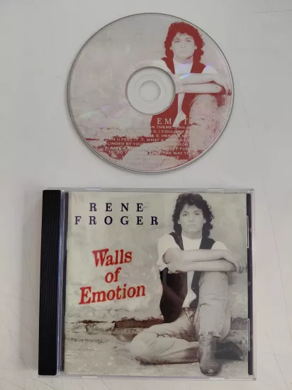 Rene Froger  – Walls Of Emotion – 1997 Hollanda Basım - CD Albüm