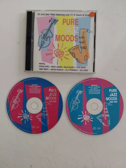 Pure Jazz Moods ( Coleman Hawkins ,Chet Baker ..) – 1996 İngiltere  Basım - 2xCD Albüm
