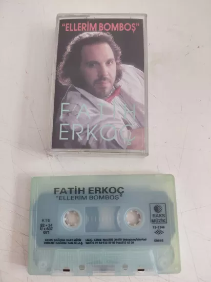 Fatih Erkoç –  Ellerim Bomboş  - 1992  Türkiye Basım Kaset Albüm