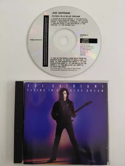 Joe Satriani  – Flying In A Blue Dream -   Avrupa Basım - CD Albüm