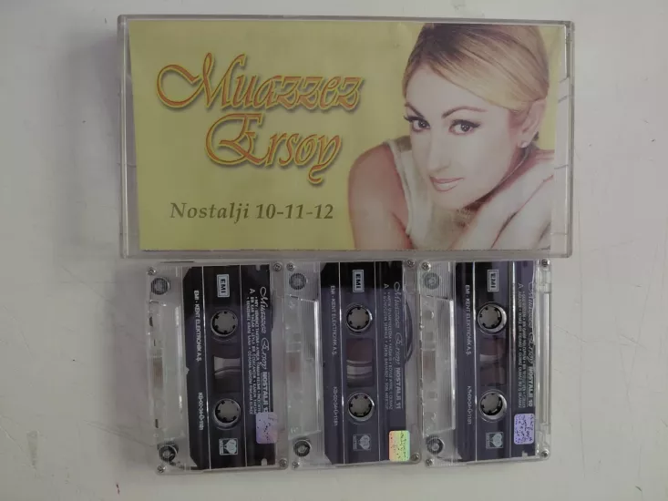 Muazzez Ersoy – Nostalji 10-11-12 - 2000 Türkiye Basım  Kaset