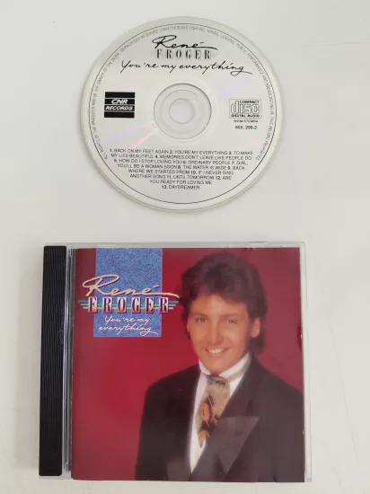 René Froger  – You’re My Everything – 1989 Hollanda Basım - CD Albüm