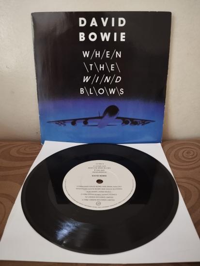 David Bowie – When The Wind Blows - 1986 İngiltere Basım  45lik Plak