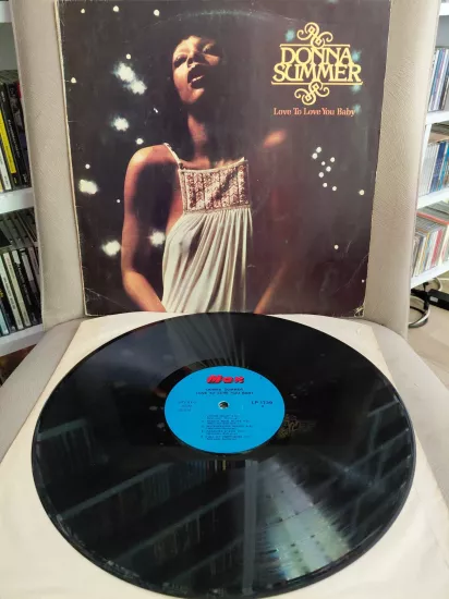 Donna Summer  – Love To Love You Baby - 1976  Türkiye Basım Albüm - LP Plak