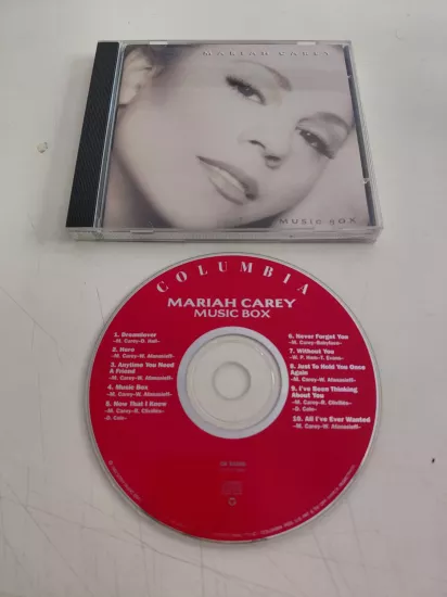 Mariah Carey  – Music Box  - 1993  USA  Basım -  CD  Albüm