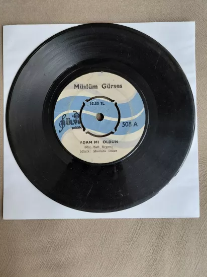 Müslüm Gürses – Adam Mı Oldun / Balmısın Şekermisin - Türkiye Basım 45 lik Plak