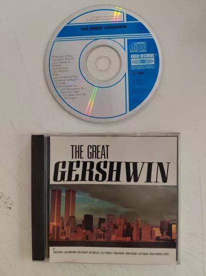 George Gershwin – The Great Gershwin  -  italya Basım  CD Albüm