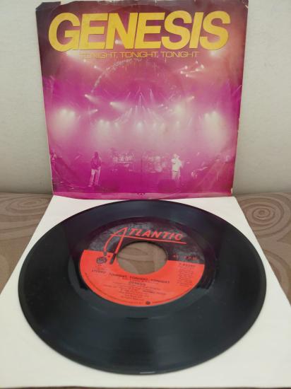 GENESIS - Tonight, Tonight, Tonight - 1987 Amerika Basım 45lik Plak