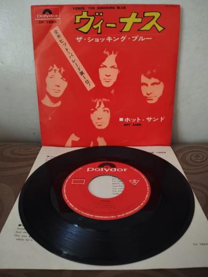 The Shocking Blue -  Venus  - 1970 Japonya  Basım 45lik Plak