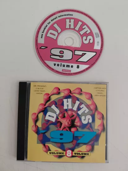DJ Hits ’97 Volume 8  - 1997 Avrupa  Basım - CD Albüm